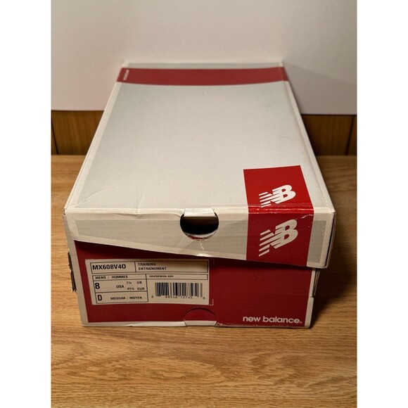 NIB New Balance 608v4 Shoes Mens 8 D Brown Leather Suede Walking‎ Shoes MX608V40 - Picture 11 of 11